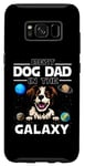 Coque pour Galaxy S8 Best Dog Dad In The Galaxy Brittany Dog Puppy Dogs Lovers