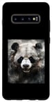 Coque pour Galaxy S10+ Illustration portrait animal panda