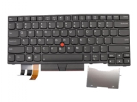 Lite-On - Ersättningstangentbord för bärbar dator - med Trackpoint - bakgrundsbelyst - QWERTY - amerikansk - FRU - för ThinkPad E480 E490 L380 L390 L480 T480s T490
