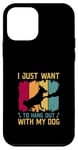 chien drôle pour les fans d'animaux et les amoureux des chie Coque pour iPhone 12 mini