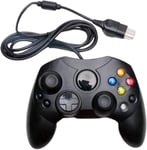 Contrôleur Joypad Classique De Manette De Jeu De Câble Noir Pour La Console De Xbox