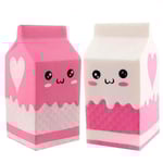 Jumbo mjölkkartong Squishy Pu Simulation Series Leksaker