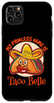 Coque pour iPhone 11 Pro Max My Princess Name Is Taco Belle – dicton sarcastique amusant