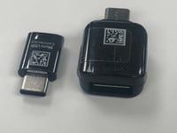 Genuine Samsung Data Transfer OTG USB / Micro USB-C Adapter SET For S8 S9 S20