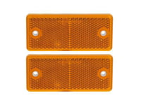 Reflex gul 90x40mm (2-pack) Valeryd