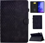 Mo-Bte Coque Pour Samsung Galaxy Tab A7 10.4 2022/2020 Housse De Protection En Cuir Pu Étui Case Tablette Étui Pour Samsung Galaxy Tab A7 (Sm-T500/T503/T505/T507), Noir