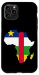 Coque pour iPhone 11 Pro Drapeau de la République Centrafricaine Afrique Centrale