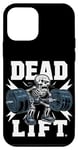 Coque pour iPhone 12 mini Levées de squelette : Combat de force aux haltères