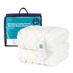 UltraSnug Teddy Fleece Electric Heated Underblanket - Double