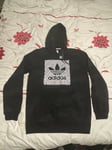 Adidas Originals Blackbird Word Camo Graphic Logo Hoodie - Black - Size L NWT