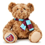 West Ham FC Supersoft Classic Bear 25 cm Officially Licensed Football Soft Toy Plush For Adults And Kids. Come On You Irons (COYI)!