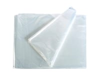 Guilty Gadgets Heavy Duty Waterproof Polythene Dust Sheets for Painting Sheeting 9ft x 12ft DIY Decorators Indoor Outdoor Furniture Cover Large - Pack of 2