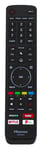 Genuine EN3X39H Remote Control for Hisense TV with DMP Youtube Netflix Fplay Buttons H50U7AUK H55U7AUK H65U7AUK H43A6550 H43A6500 5U7AUK 50U7AUK 65U7AUK