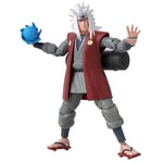 Anime Heroes Naruto Action Figure Jiraiya Of The Sannin | 17cm Jiraiya Figure With Extra Hands And Accessories | Naruto Shippuden Anime Figure | Bandai Action Figures For Boys And Girls
