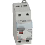 DX3 RCCB jordfelsbrytare 25A 2P 30mA typ-F 2M 10kA