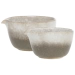 Chic Antique Denmark Valence Skål Med Hällpip 2-Set Valnöt
