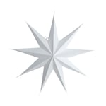 House Doctor-Star Papirstjerne 9 Spidser 87 cm, Hvid
