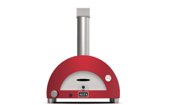 Alfa Forni Forno Moderno Line  1 Pizza Gas Antique Red Pizzaugn