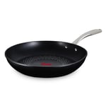 Tower SmartStart Frying Pan, Ultra Forged 30cm,Induction Safe, Non-Stick T900302