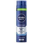 Nivea Protect & Care Shaving Gel - 200 ml