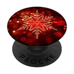 Christmas Pop Socket for Phone PopSockets Fire Snowflake PopSockets Swappable PopGrip