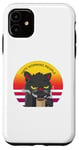 iPhone 11 Angry Coffee Cat Humour Coffee Monday Hate Morning People Case