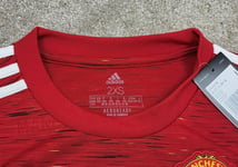 Manchester United Football Shirt Girls 9 10 Years Kids Adidas Home Kit Ladies