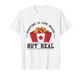 Poutine Magic But Real Canadian Fast Food Poutine Lover T-Shirt