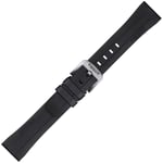 Black rubber Tissot strap for PRC 200 and SEASTAR ref. T603044545 20mm
