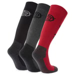 TOG24 Bergenz Mens 3 Pack Padded Ski Socks Re-Inforced Toe