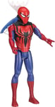 Marvel Spider-Man Titan Hero Series Blast Gear Action Figure Toy with Blaster