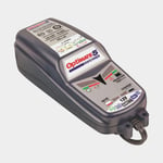 Optimate Batteriladdare 5, 100/240 V, 12 4 A / timme, med kabel + batteriklämmor