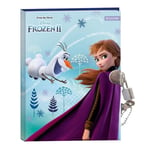 Dagbok Anteckningsbok med lås - Frost Frozen