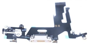 Opladningsstik med flex-kabel til iPhone 11 - Hvid