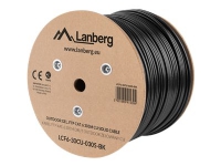 Lanberg - Samlet kabel - 305 m - FTP - CAT 6 - svart, RAL 9004