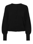 Yasfonny Ls Knit Cardigan S. - Black