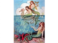 Madame Treacle B6-carnet med kuvert Birthday Mermaid