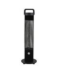 1200 Watt Free Standing Outdoor Heater - Black