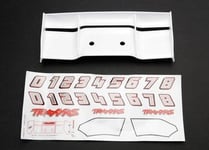 Traxxas 5412 Vinge Vit med Dekaler  Revo/ E-Revo