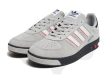 Adidas Grand Slam Court UK 8 Grey Red Black Suede Mens Trainers GW1045