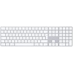 Apple Magic Keyboard with Numeric Keypad: Bluetooth, rechargeable. Works with Mac, iPad or iPhone; Turkish F-Keyboard, silver