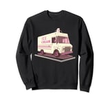 Happy Ice Cream Truck Outfit for Boys and Girls in Summer Sweatshirt