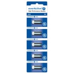 29A / A32 alkaliskt batteri 9V everActive 5-pack