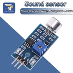 Module de détection de son,capteurs sonores,Module VOS,commutateur à commande vocale,Module de Microphone pour commutateurs Arduino,pour maison intelligente