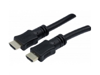 EXC High Speed HDMI cord with Ethernet | HDMI - HDMI | Max 3840x2160 30Hz | Black | 10m