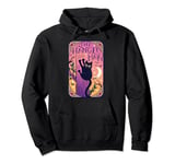 The Hanged Man Tarot Card Funny Black Cat Graphic Pullover Hoodie