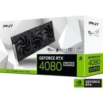 PNY Carte graphique GeForce™ RTX 4080 SUPER™ 16GB VERTO™ Overclocked Triple Fan DLSS 3
