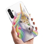 Samsung Galaxy A55 5G - Skal/Mobilskal Unicorn/Enhörning