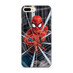 Ert Group Original Marvel Coque de Protection pour Spider Man 008 iPhone 7 Plus/8 Plus Multicolore
