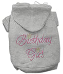 Sweat à Capuche Mirage Birthday Girl - Taille XS - Gris